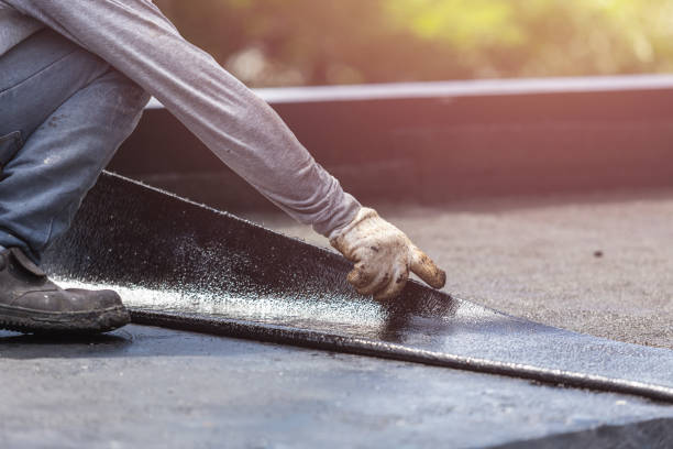 Professional Crawl Space Encapsulation technician working in Lock Haven, PA